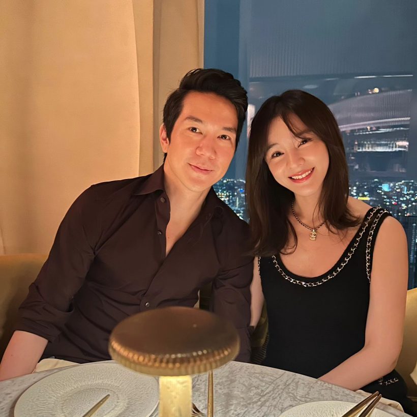 ออม สุชาร์ ร่ำไห้พูดถึงแฟนหนุ่ม แอมป์ พิธา ขอบคุณที่เคียงข้าง