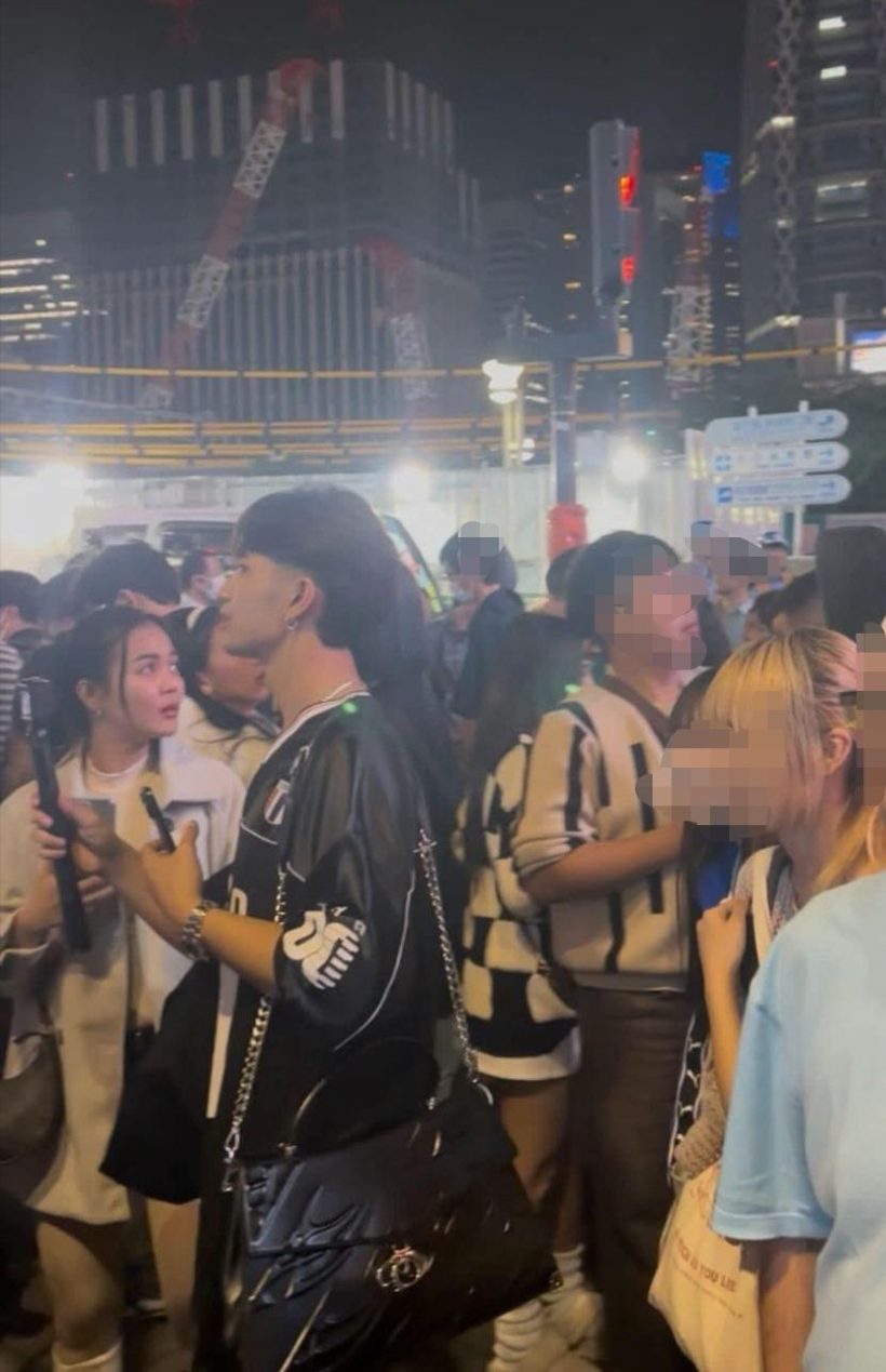 โป๊ะคาตา!!..ลำไย ไหทองคำ ควง บอส เอวหวาน สวีตกลางชิบูย่า