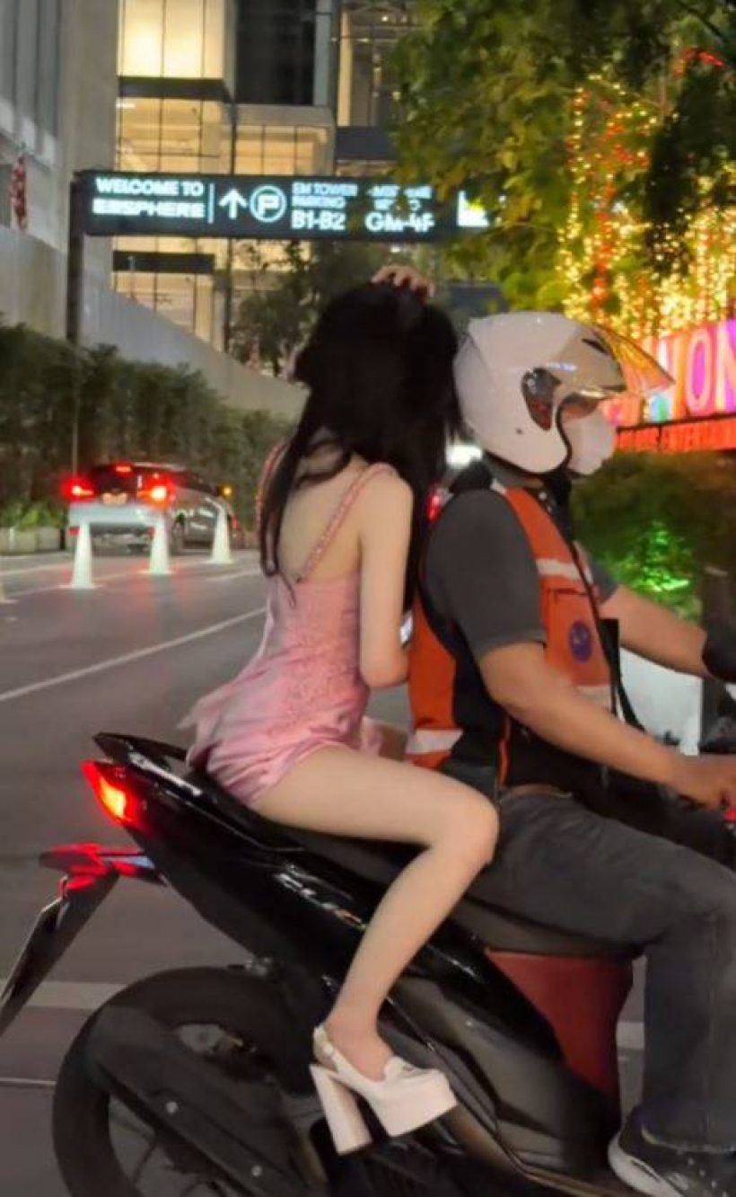 เจนิส เปิดความรู้สึก หลังเห็นภาพผู้ชายแห่รุมดมเบาะมอ'ไซค์