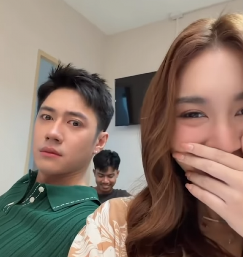 ว้ายกรี๊ด!แจมรชตะ เสียอาการหูแดงก่ำ หลังเจอเบสท์รุกแรง