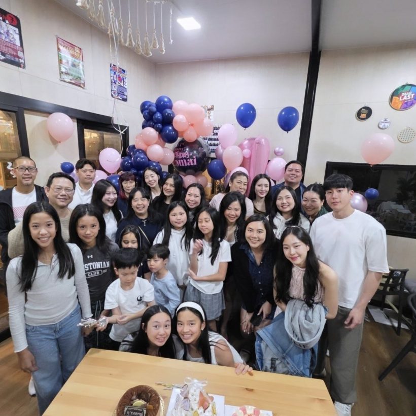 ปีใหม่11ขวบแล้ว! ส่องช็อตซึ้ง แอฟ-นนกุล แท็กทีมฉลองวันเกิด