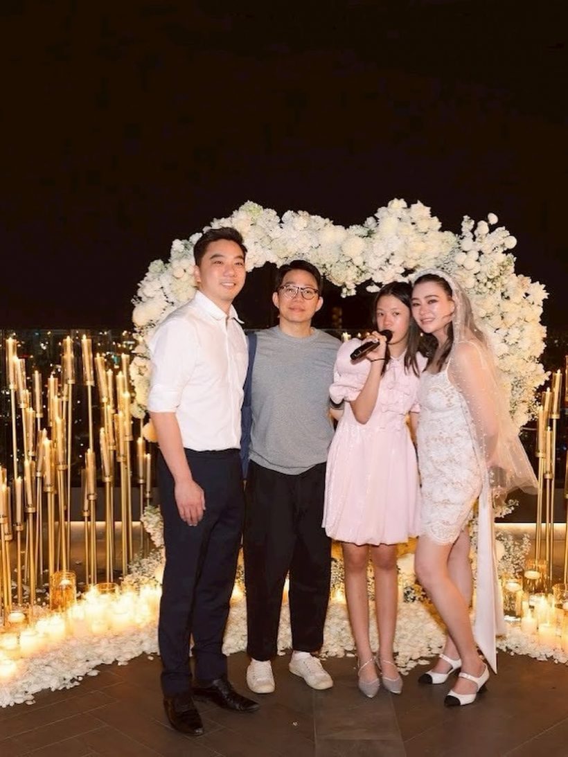 โอ๋ ภัคจีรา โพสต์เอง ภาพอบอุ่น ว่าที่เจ้าบ่าว-อดีตสามี-ลูกสาว