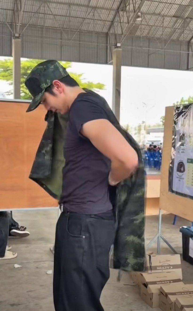 ริว วชิรวิชญ์ เผยสาเหตุสมัครเป็นทหารเกณฑ์ ขอรับใช้ชาติ