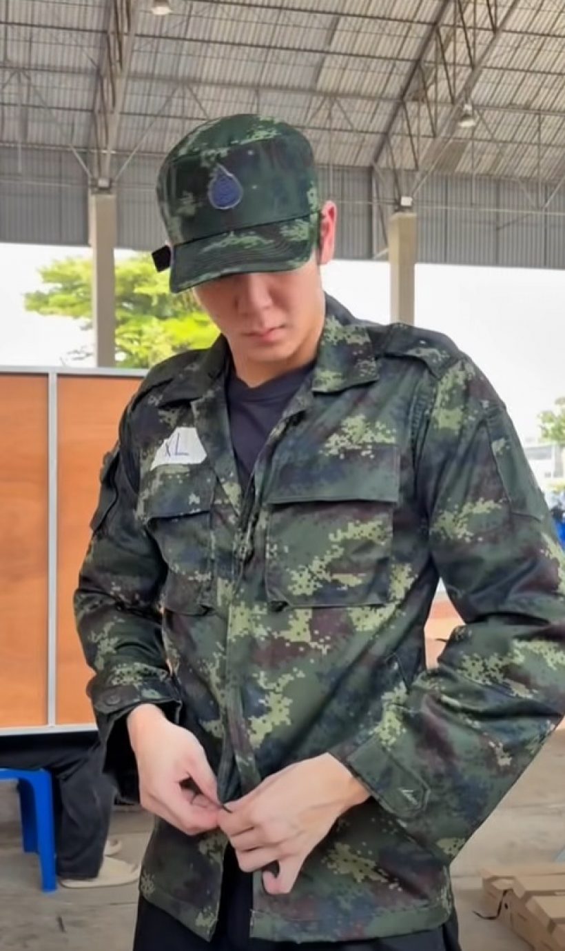 ริว วชิรวิชญ์ เผยสาเหตุสมัครเป็นทหารเกณฑ์ ขอรับใช้ชาติ