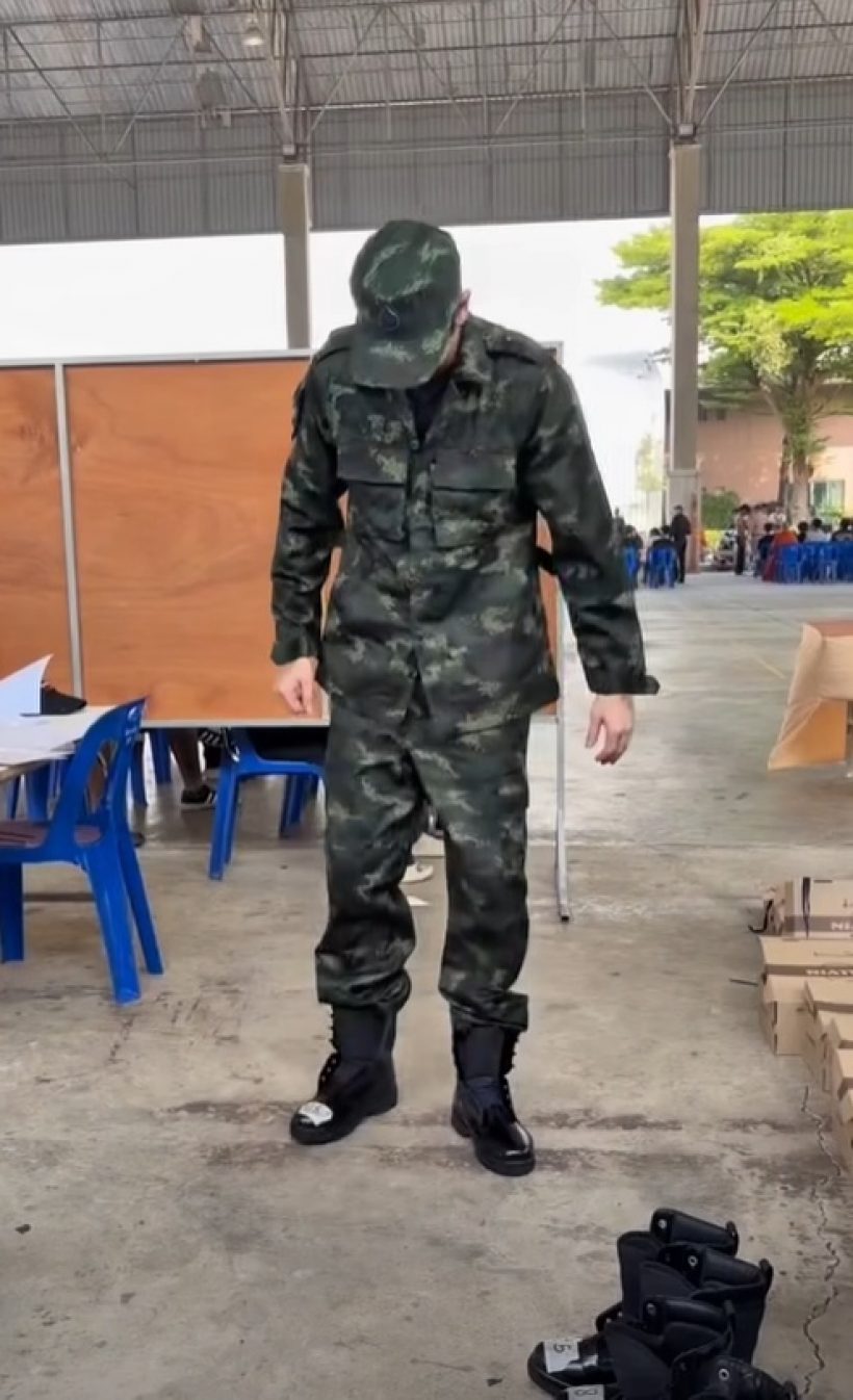 ริว วชิรวิชญ์ เผยสาเหตุสมัครเป็นทหารเกณฑ์ ขอรับใช้ชาติ