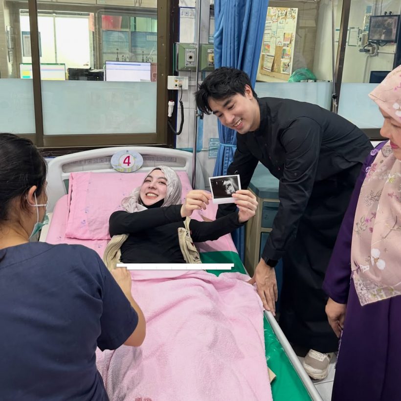 ข่าวดีมาเเล้ว! พระเอกช่องดัง เตรียมเป็นคุณพ่อป้ายแดง