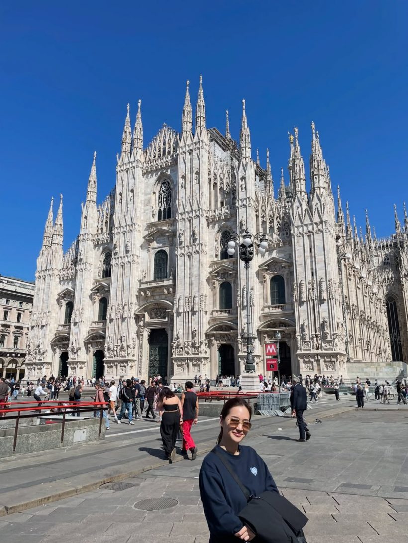 งู้ยย! ต่ายชุติมา เช็กอินอิตาลีพร้อมหนุ่มคนสนิท ทริปนี้คลั่งรัก?