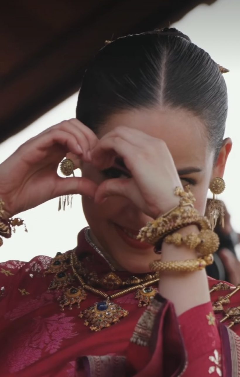 ณเดชน์ เปิดคาถาบูชาเมีย พร้อมโชว์กราบงามๆที่อก ญาญ่า