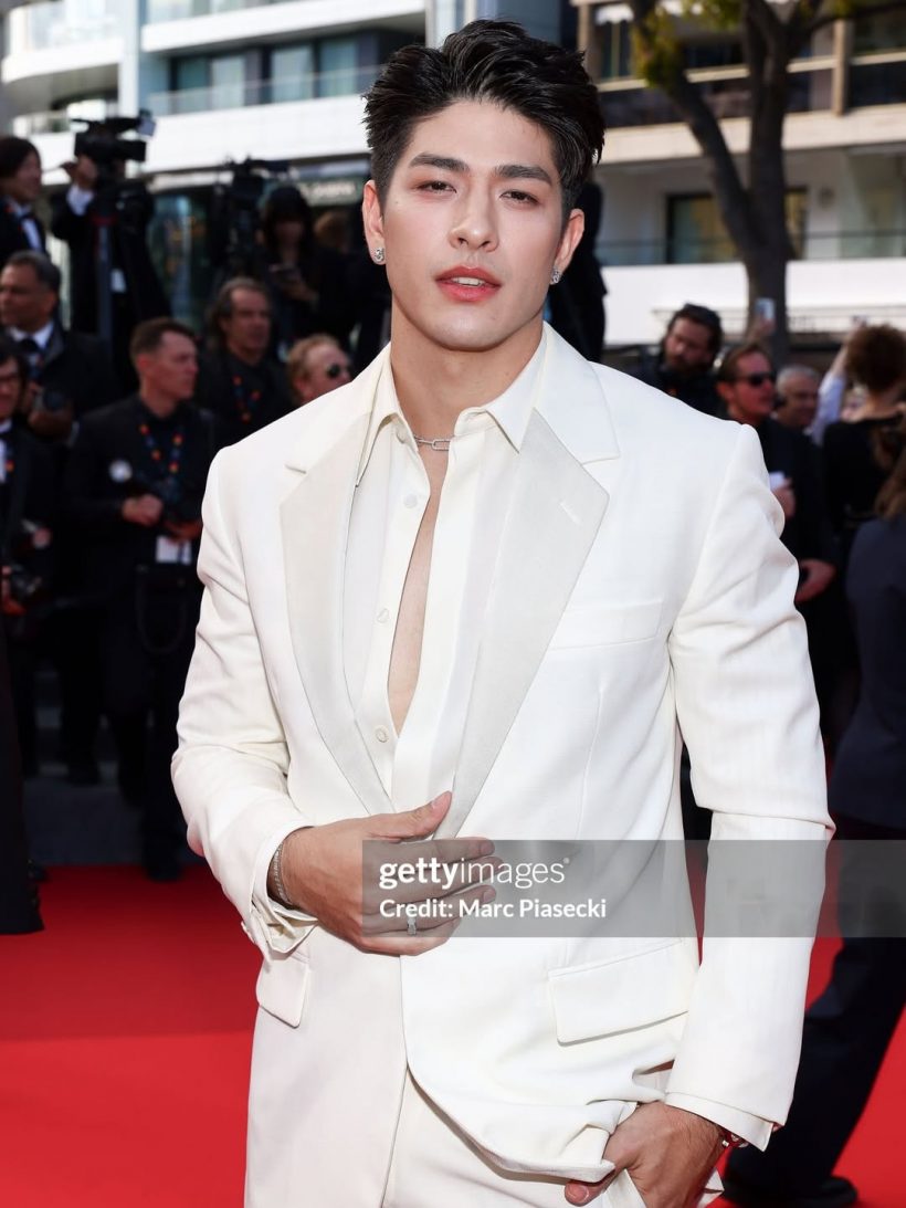 ส่อง อีกหนึ่งหนุ่มไทยบนพรมแดงคานส์ หล่อเเต่ไม่มีใครพูดถึง!