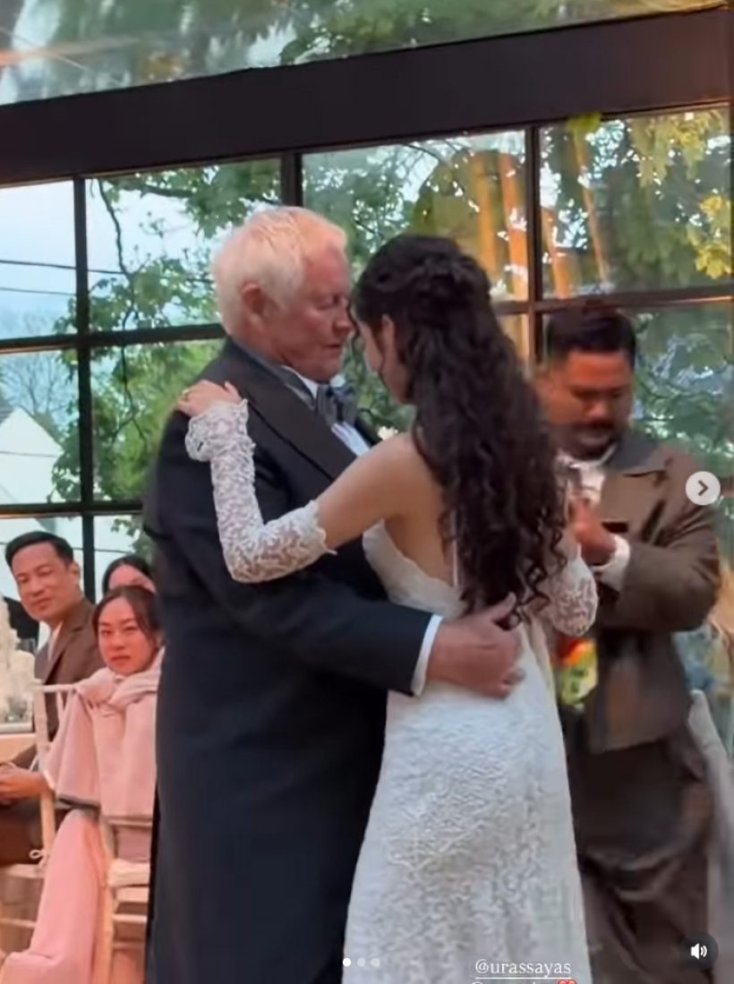 ละมุนต่อใจ เจ้าสาวป้ายแดง โชว์สเต็ปเต้นรำคู่คุณพ่อ !