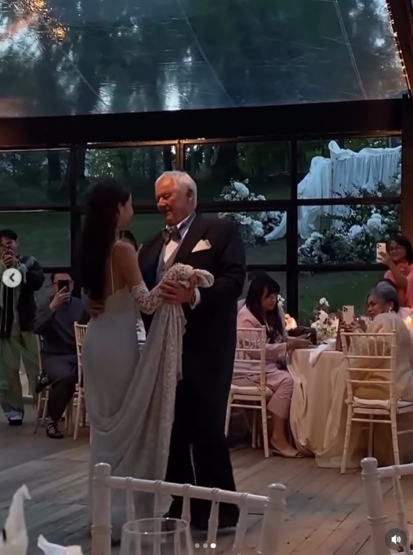 ละมุนต่อใจ เจ้าสาวป้ายแดง โชว์สเต็ปเต้นรำคู่คุณพ่อ !