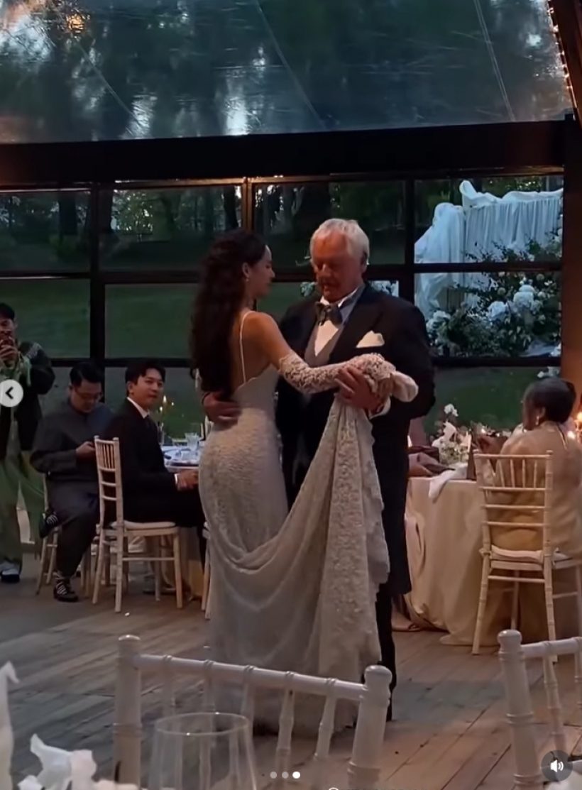 ละมุนต่อใจ เจ้าสาวป้ายแดง โชว์สเต็ปเต้นรำคู่คุณพ่อ !