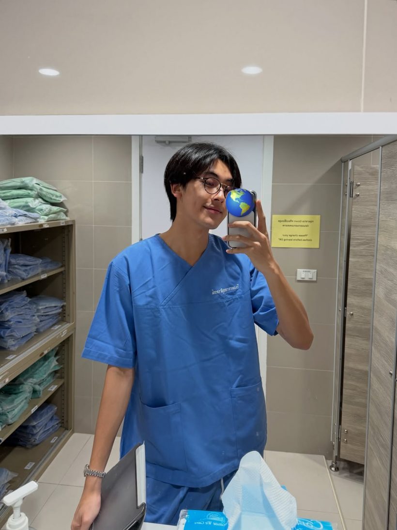 ส่งกำลังใจ หนุ่มคนดังประกาศพักงาน ทุ่มเวลาเรียนหมอ