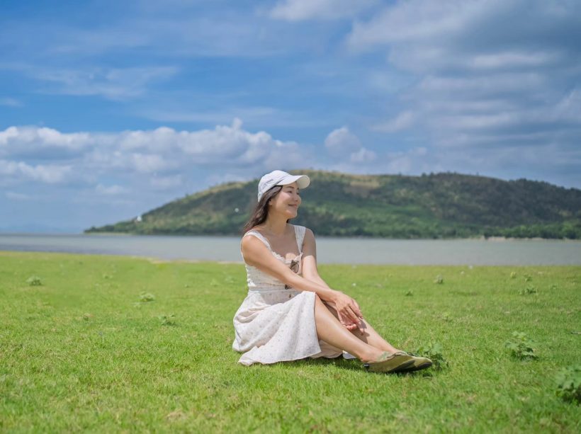 รวยเงียบ! จอย รินลณี อวดที่ดินผืนใหม่ วิวริมเขื่อนป่าสักฯ