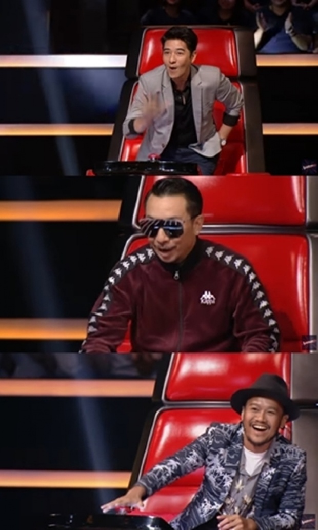 โค้ชกดกันรัวๆ!! เมื่อ “จอย รินลณี” โชว์เสียงร้องบนเวที The Voice (มีคลิป)