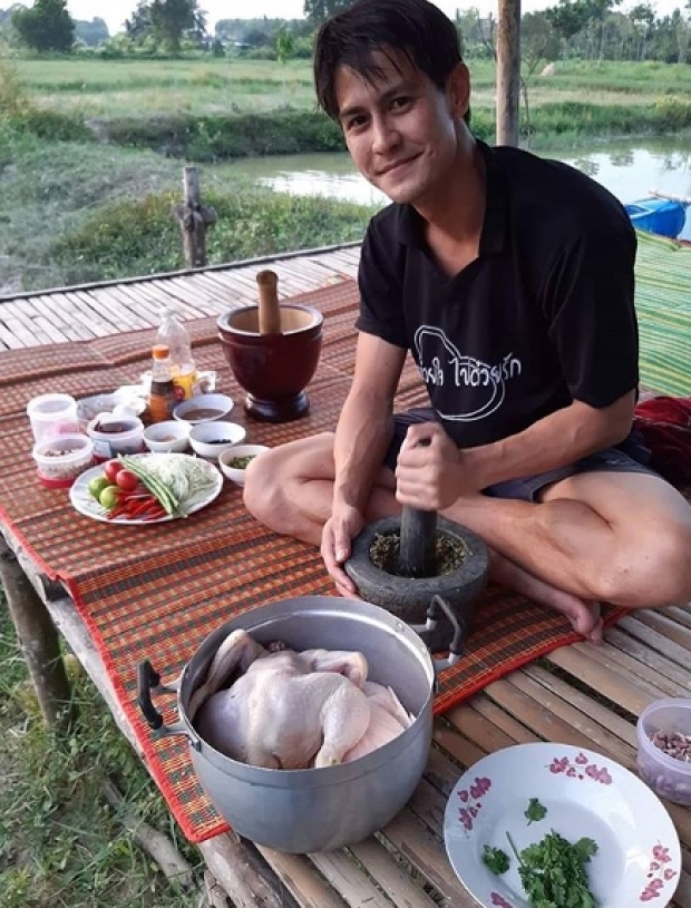 พ่อดีเด่น! น้ำ ระพีพัฒน์ เผย ลูกสาวเลี้ยงไก่ ลูกชายเลี้ยงควาย ลงมือตัดหญ้าเอง