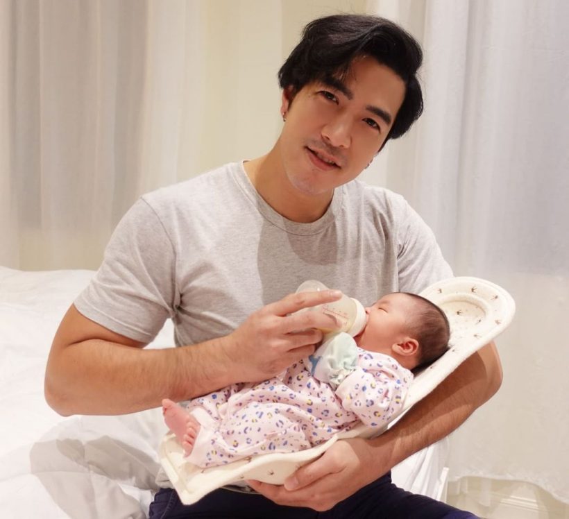 รีวิวเลี้ยงลูกฉบับพ่อโย่ง อาร์มแชร์ แป๊ปๆน้องอบเชย2เดือนแล้ว