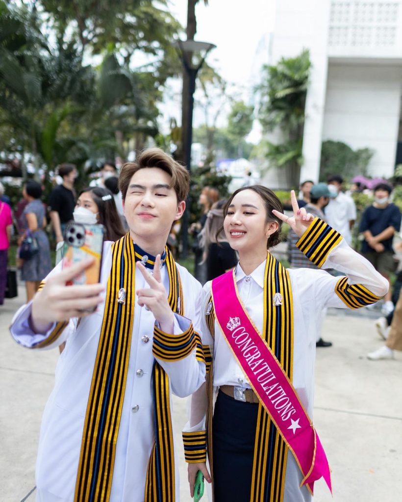 สวยเก่งโปรไฟล์ปัง! ดาราสาวค่ายอโศกคว้าปริญญาตรีรั้วจุฬา ลุยต่อโททันที