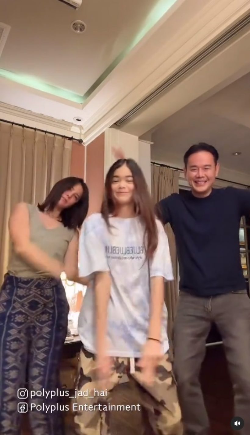 น้องลียาจัดให้ เเท็กทีม เเม่ธัญญา-พ่อเป๊ก เเดนซ์กระจายเตรียมเป็นดาวTIKTOK