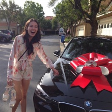 เจ เจตริน ซื้อ BMW คันงามผูกโบว์ เซอร์ไพร้ส์ เจด้า ลูกสาวคนสวย