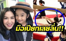 เผยนาที “น้องณดา” พลาดตกขณะแข่งยิมนาสติก แต่ยังสู้สุดใจ!! (คลิป)