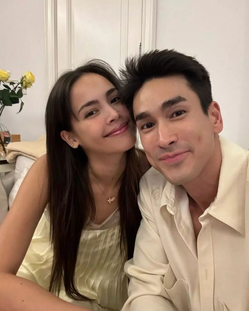 สุดภูมิใจ ญาญ่า หอบดอกไม้ช่อโต ซัพพอร์ต ณเดชน์