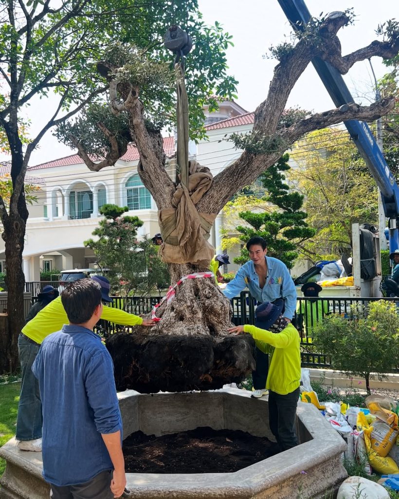 เปิดบ้านใหม่ คู่รักดาราดัง หรูตั้งแต่หน้าบ้าน สมฐานะตระกูลดัง