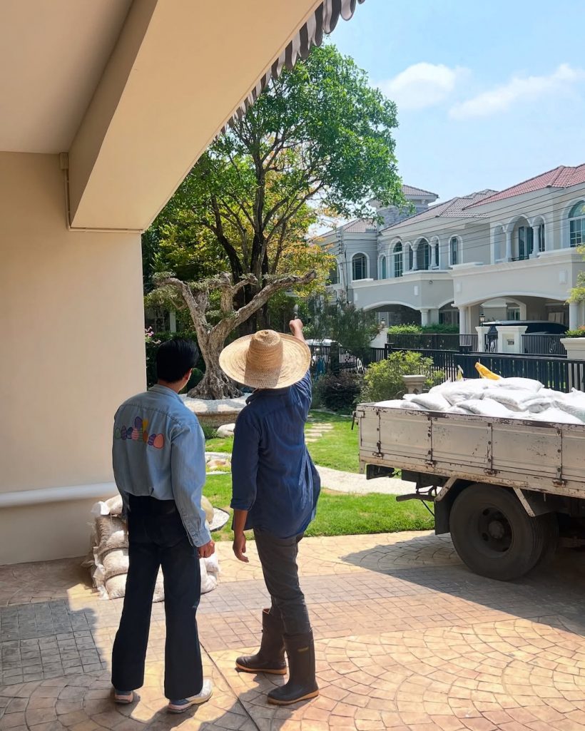 เปิดบ้านใหม่ คู่รักดาราดัง หรูตั้งแต่หน้าบ้าน สมฐานะตระกูลดัง