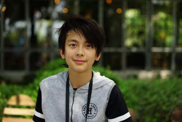 น้องอชิในวัย 14 ปี สำเนาถูกต้องหล่อได้พ่อ