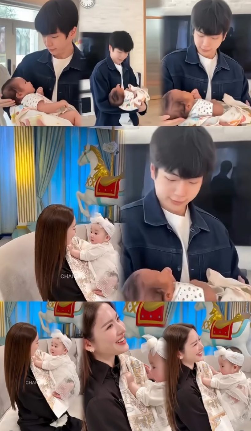 เห็นภาพอนาคต! แอฟ-นนกุล ผลัดกันอุ้มเบบี๋ แฟนคลับฟินตัวแตก
