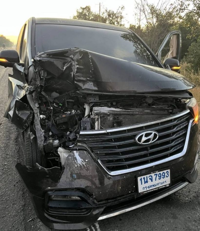 ระทึก! เปิดวินาทีรถตู้ นักร้องสาวดัง เกิดอุบัติเหตุ น่ากลัวมาก