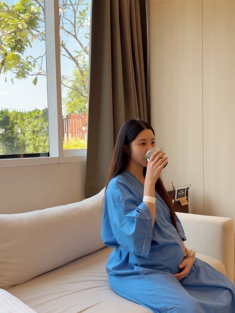 เอาใจช่วย ดาราสาวดัง แอดมิทรอคลอดลูกคนแรกแล้ว