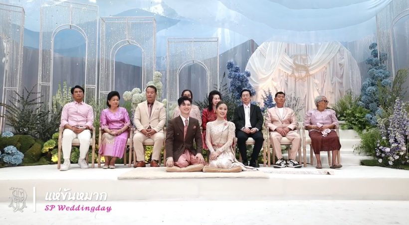 ส่องงานแต่ง แพรวพราว-ซัน แขกแน่น อลังการจนต้องจารึกไว้