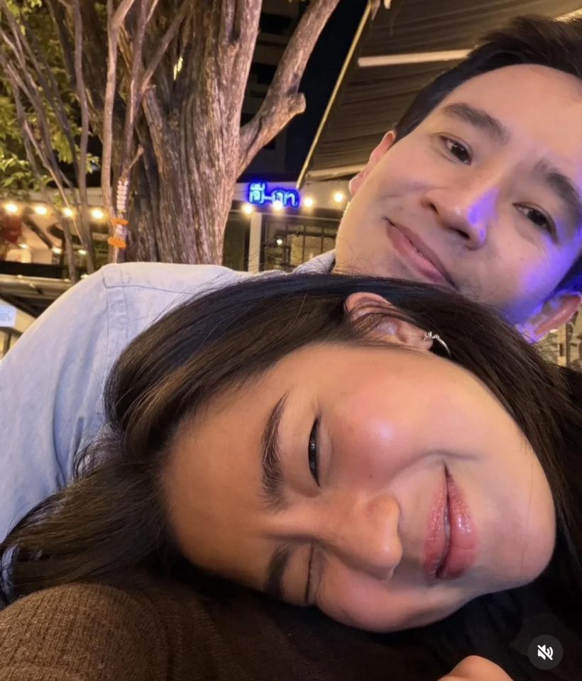 คลั่งรักมากพ่อ พิธาใจว้าวุ่นลงรูปซบก้อย คิดถึงแหละดูออก!