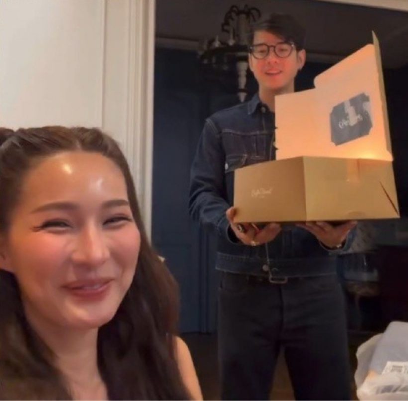 อุ๊ย!! มาริโอ้ หอบเค้กเซอร์ไพรส์จันจิ นี่ล่ะ(ว่าที่)เจ้าสาว