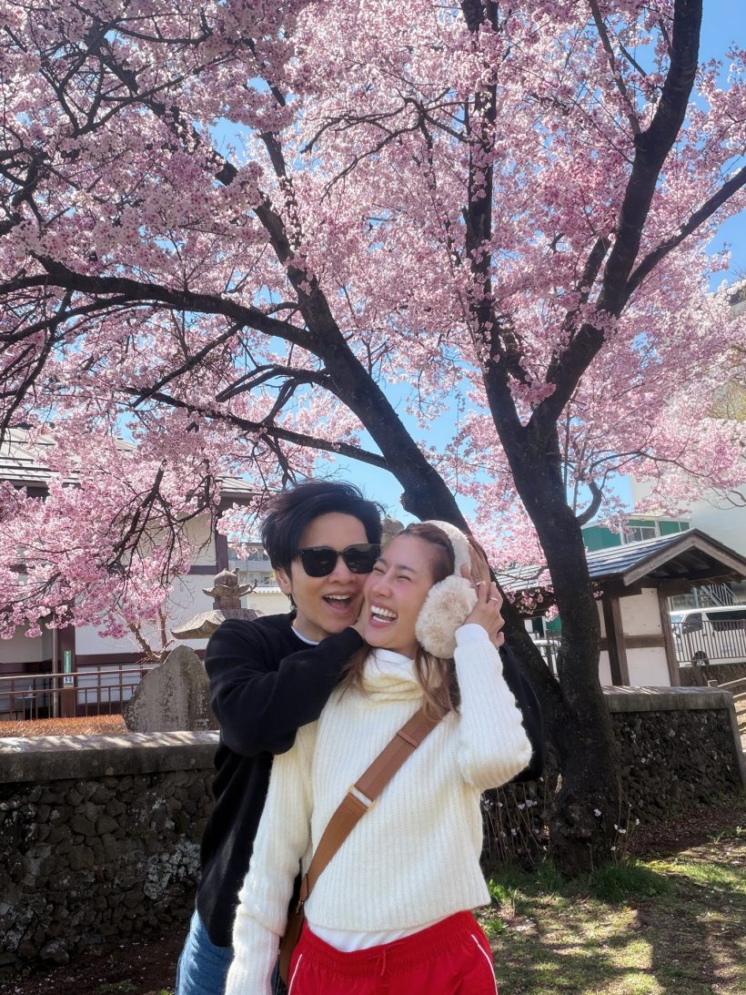 ลุ้นตัวโก่ง! ไบรท์-โต๋ เช็กอินญี่ปุ่นทริปนี้เบบี๋ต้องมาแล้วนะ!