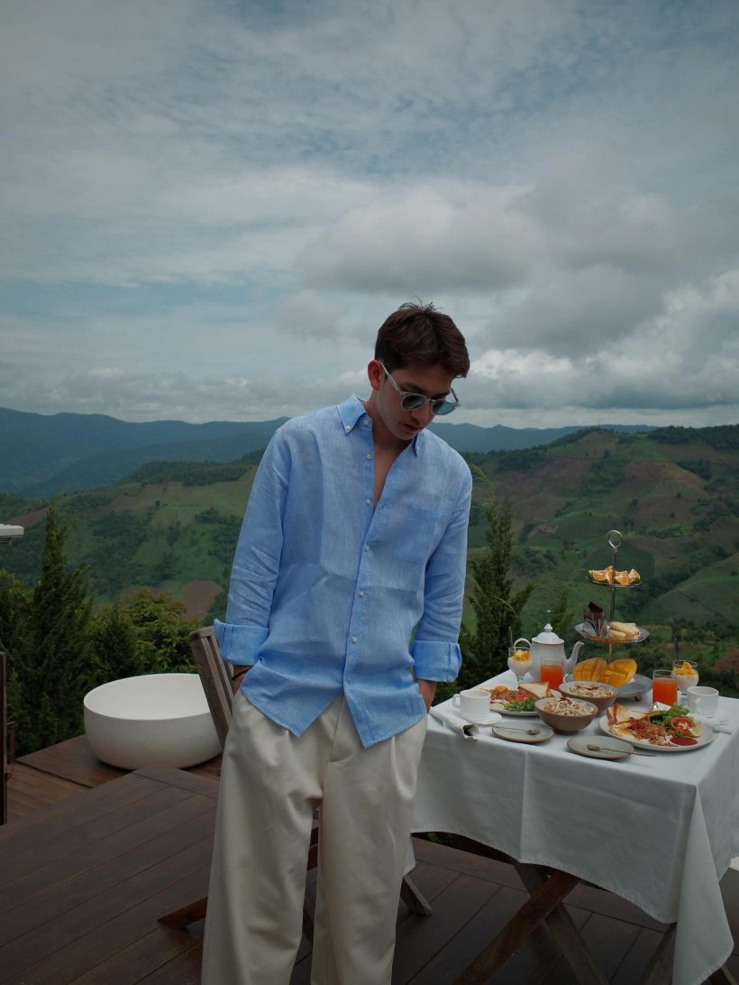 เปิดภาพหมอปุณลูกชายดาราดังหล่อเหงาๆ หลังเเม่ลั่นลูกโสดแล้ว