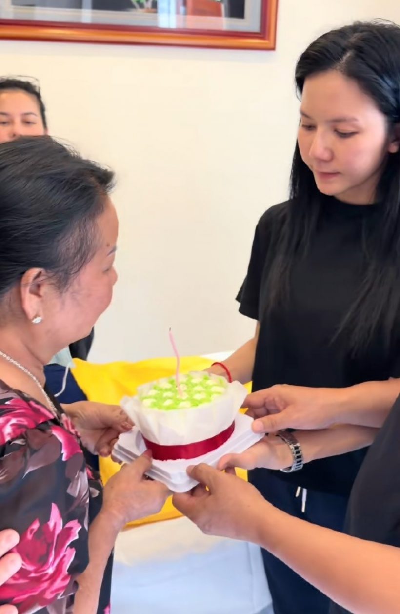 จ๊ะ นงผณี ขอเคลียร์ ดราม่ายกเค้กอวยพรคุณแม่ กลางงานพ่อ