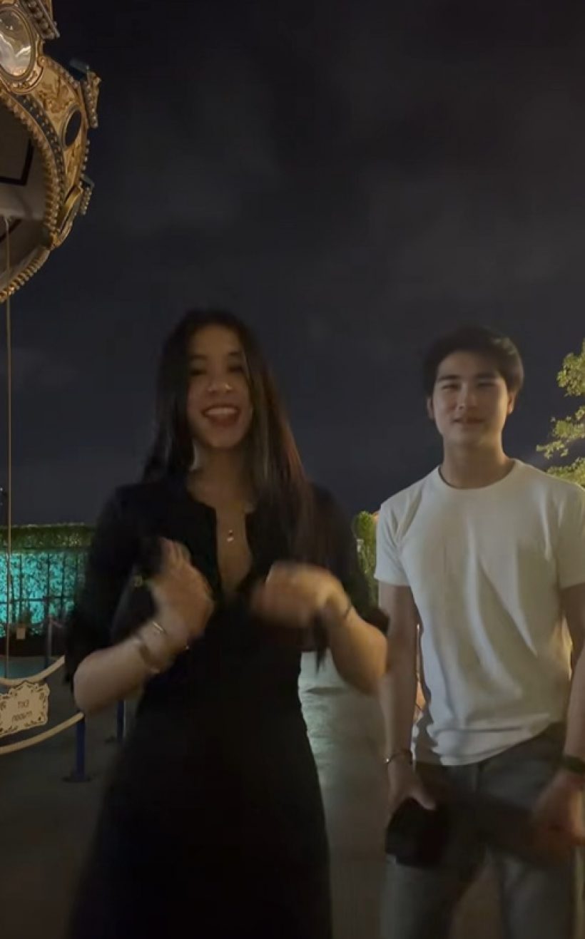 ยังไงเอ่ย? ทายาทดาราดังคู่นี้ เคมีดี ล่าสุดมีโมเมนต์อยู่ด้วยกัน