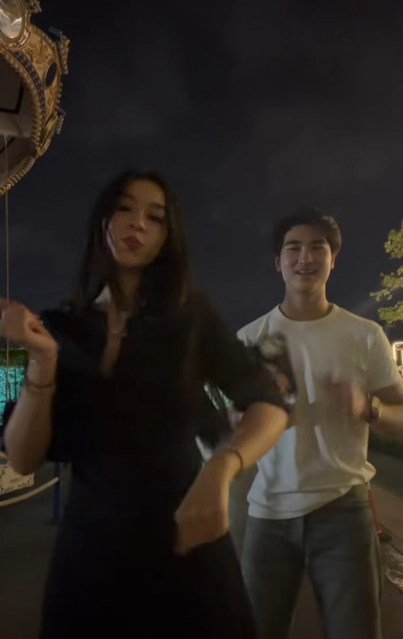 ยังไงเอ่ย? ทายาทดาราดังคู่นี้ เคมีดี ล่าสุดมีโมเมนต์อยู่ด้วยกัน
