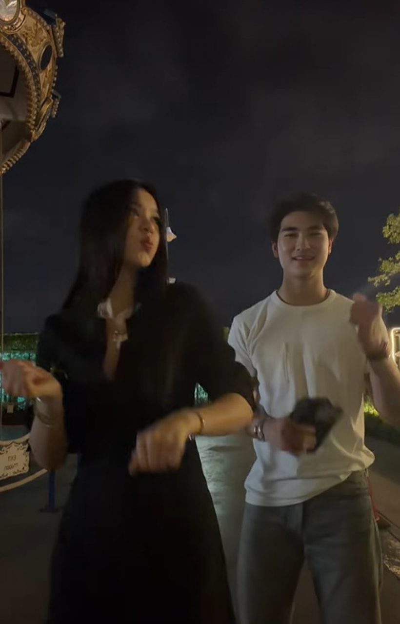 ยังไงเอ่ย? ทายาทดาราดังคู่นี้ เคมีดี ล่าสุดมีโมเมนต์อยู่ด้วยกัน
