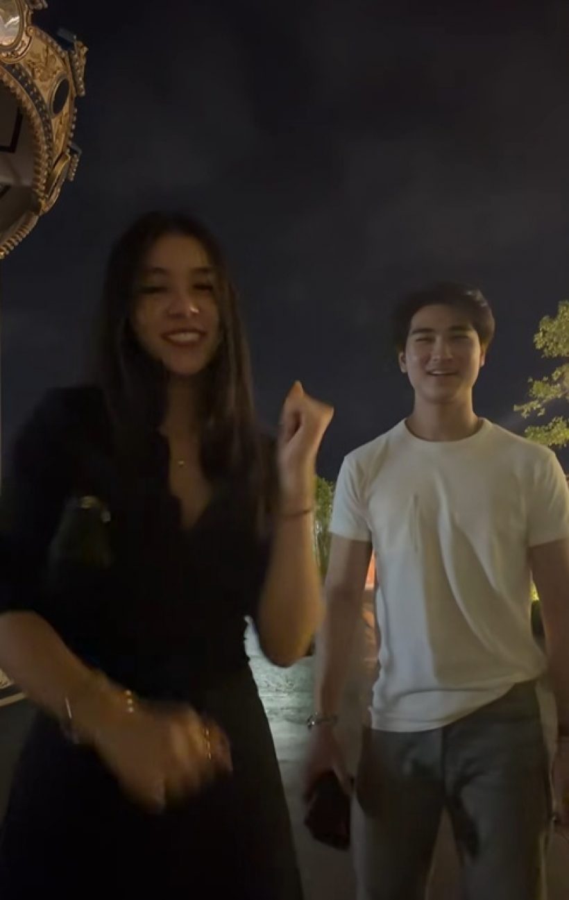 ยังไงเอ่ย? ทายาทดาราดังคู่นี้ เคมีดี ล่าสุดมีโมเมนต์อยู่ด้วยกัน