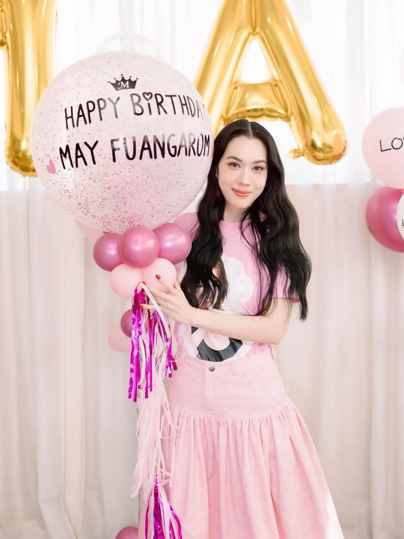 ชาวเน็ตรีวิวตัวจริง เมย์ เฟื่องอารมย์ สวยโกงอายุเลข 5 เว่อร์