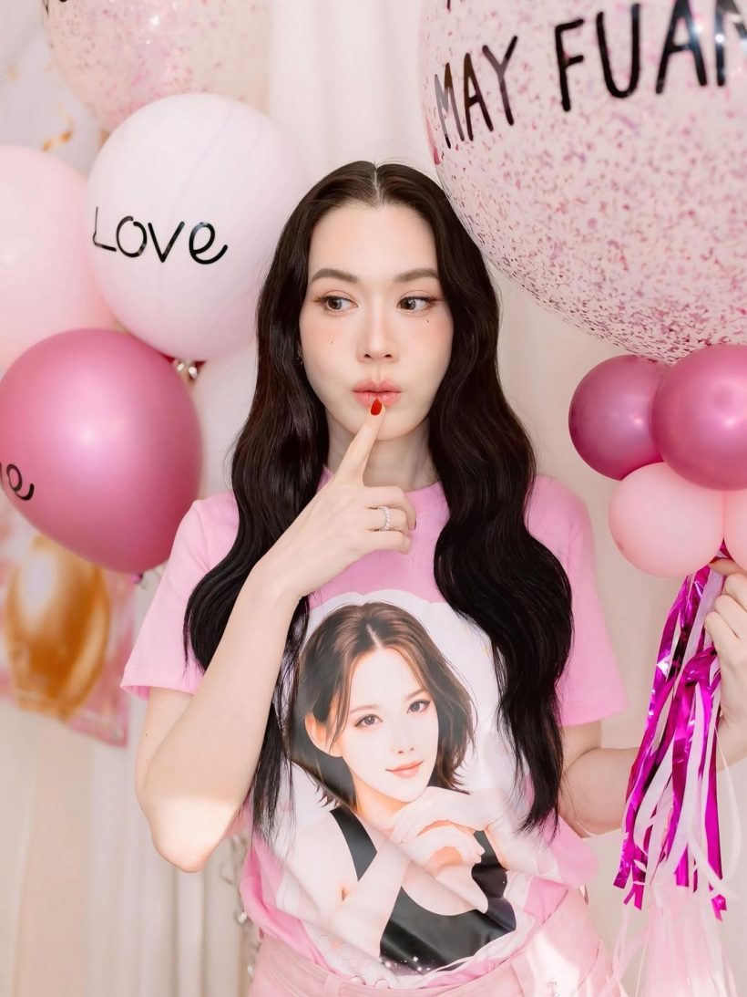 ชาวเน็ตรีวิวตัวจริง เมย์ เฟื่องอารมย์ สวยโกงอายุเลข 5 เว่อร์