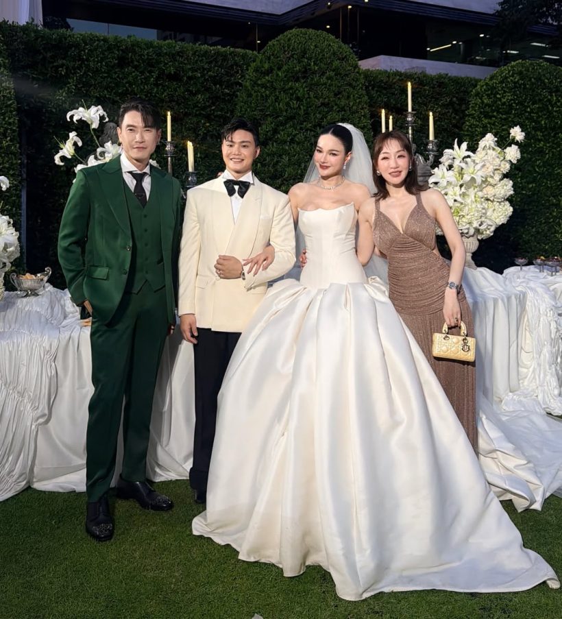 กวาง วรรณปิยะ ดีใจสุดขีด! คู่รักคู่นี้ โผล่ร่วมงานแต่งด้วย