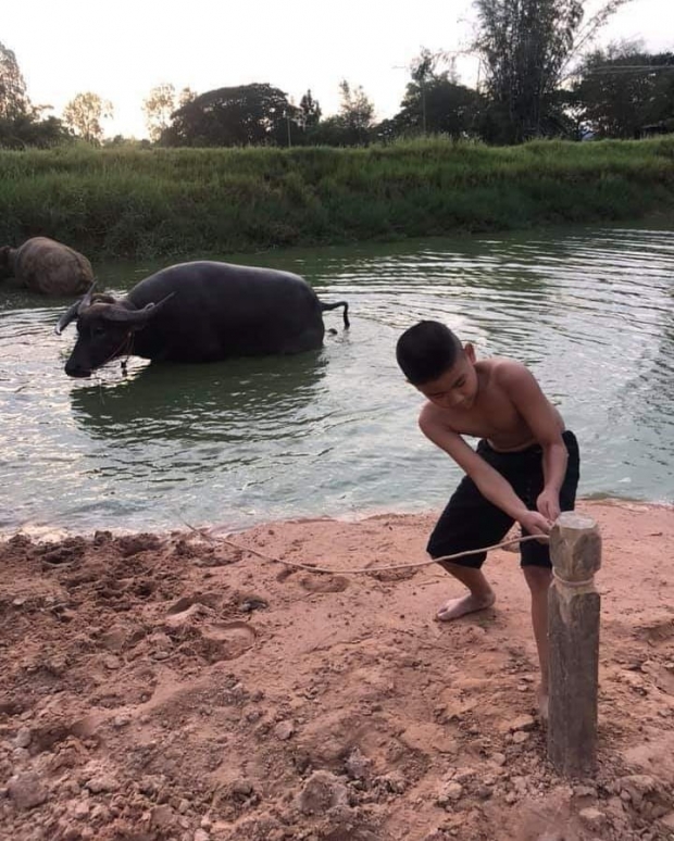 ส่องชีวิต ไทยบ้าน น้ำ รพีภัทร กับภาพล่าสุดชวนยิ้มตาม