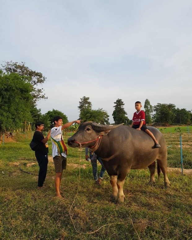 ส่องชีวิต ไทยบ้าน น้ำ รพีภัทร กับภาพล่าสุดชวนยิ้มตาม