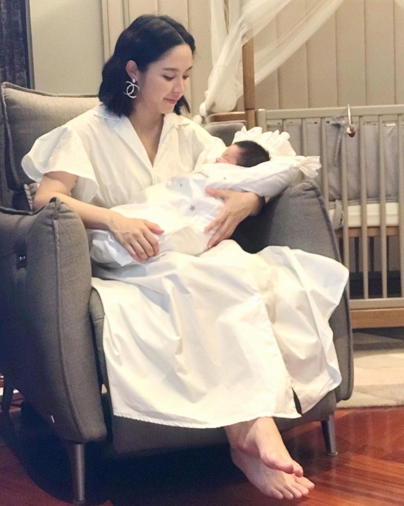 เปิดชื่อจริงลูกชายของ น้ำชา ชีรณัฐ คุณย่าตั้งให้-ความหมายดีมาก