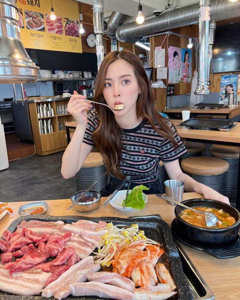 ส่องทริปใบเฟิร์นวาร์ปไปเกาหลี คนอะไรแม้ตอนกินก็ดูสวย