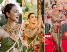 งดงามเกินบรรยาย! แพนเค้ก เขมนิจ รำถวายพญานาคครั้งแรก